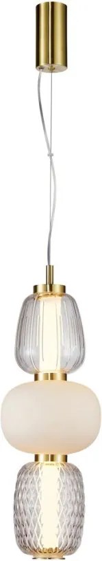 Italux Eris PND-98374-28W-GD Függőlámpa 1x28W/LED 3000K 3748lm IP20