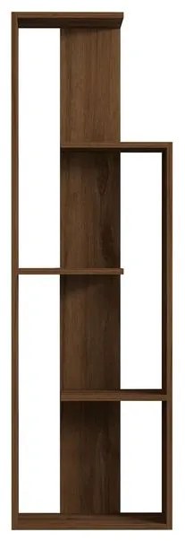 könyvespolc Wand - Walnut