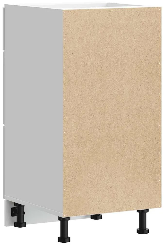 konyhai alsószekrény Porto" magasfényű fehér, rétegelt fa"