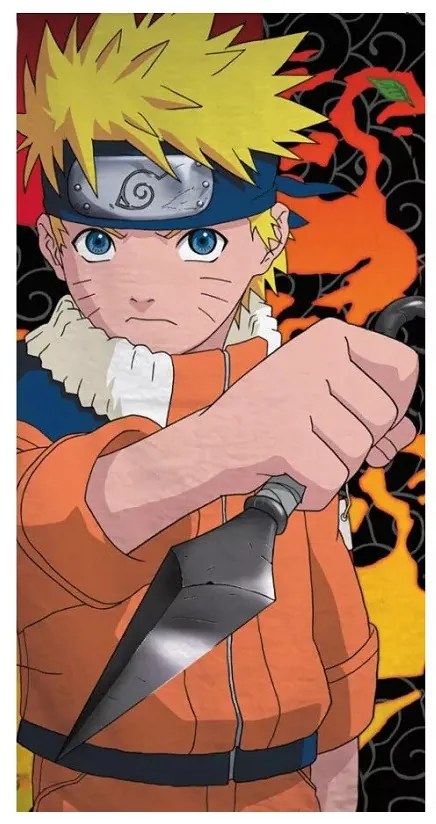 Naruto fürdőlepedő, strand törölköző 70x140cm