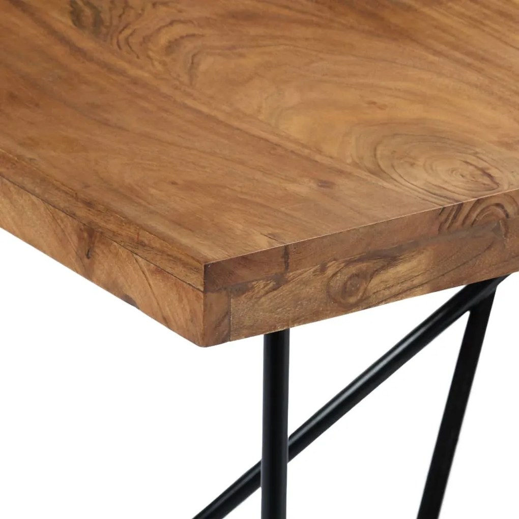 Tömör akácfa étkezőasztal 180 x 90 x 76 cm