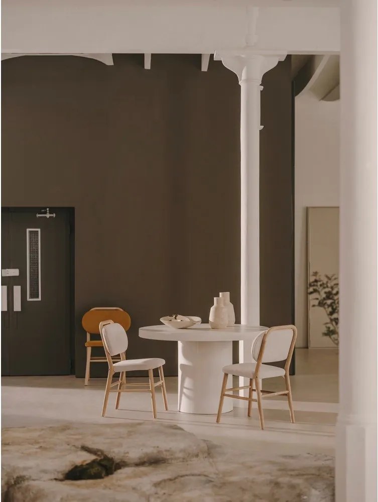 Mustársárga étkezőszék szett 2 db-os Helda – Kave Home