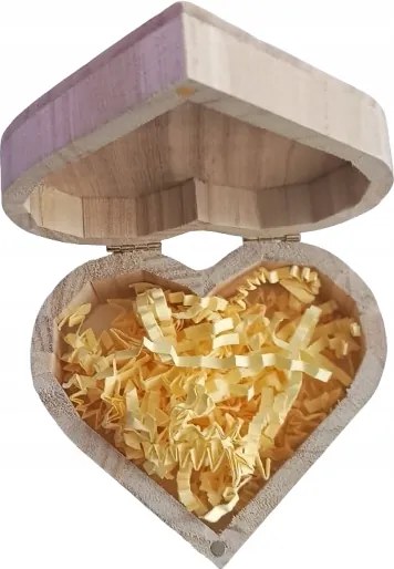 Valentin Napi Ajándék Doboz Szív Fából Töltőanyag Dikom