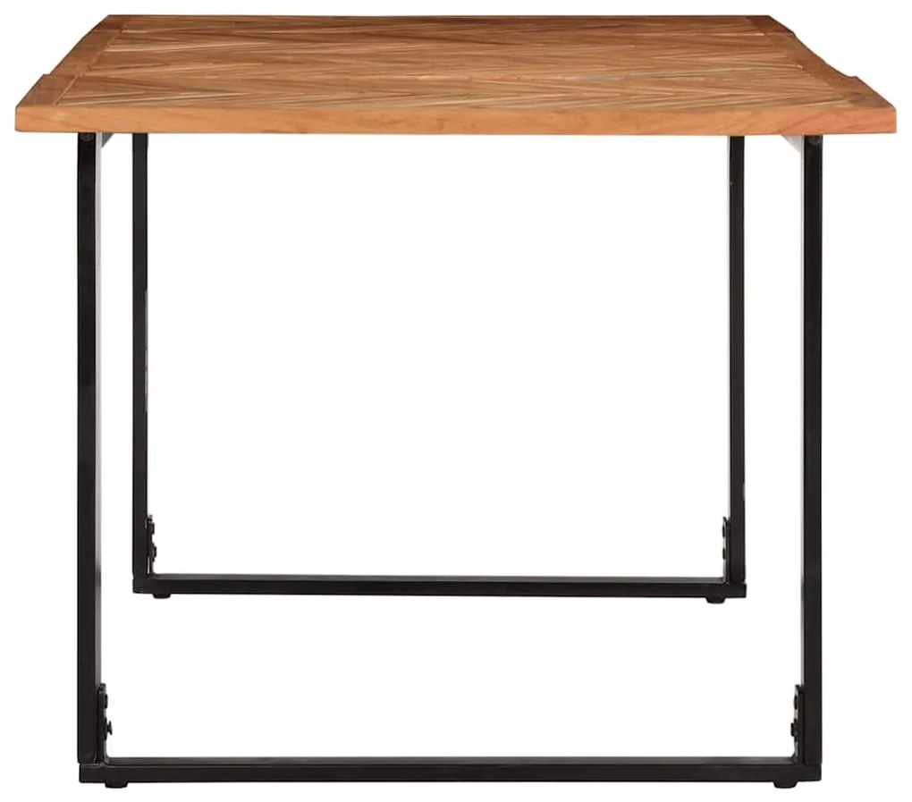 tömör akácfa étkezőasztal 180 x 90 x 75 cm