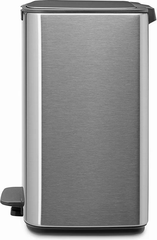 Matt ezüstszínű acél pedálos szemetes 12 l Bo – Brabantia