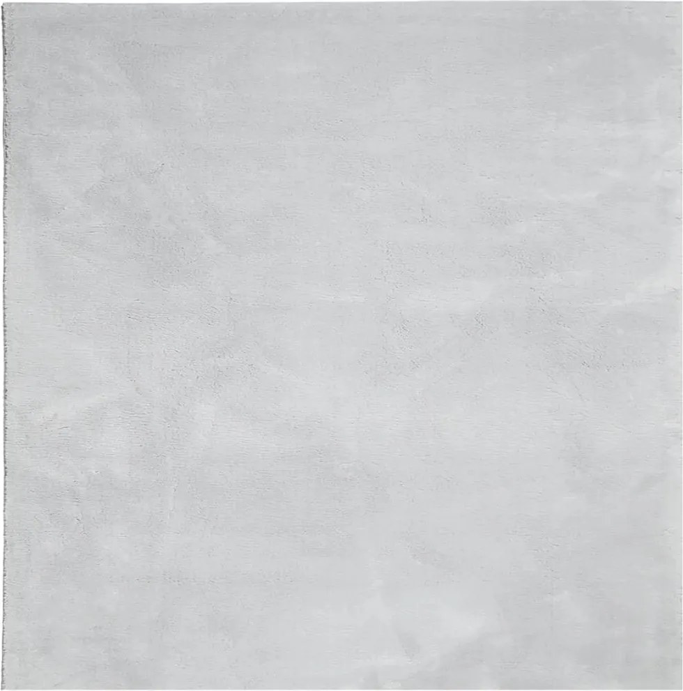 vidaXL HUARTE szürke rövid szálú puha és mosható szőnyeg 240 x 240 cm