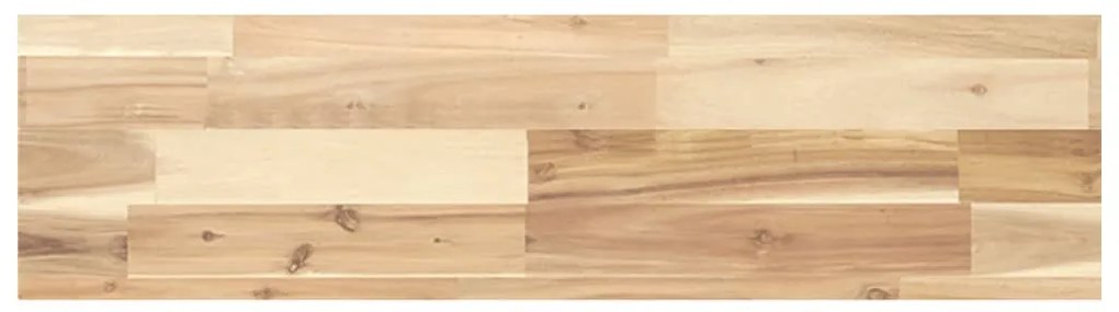 2 db kezeletlen tömör akácfa függőpolc 80 x 20 x 4 cm