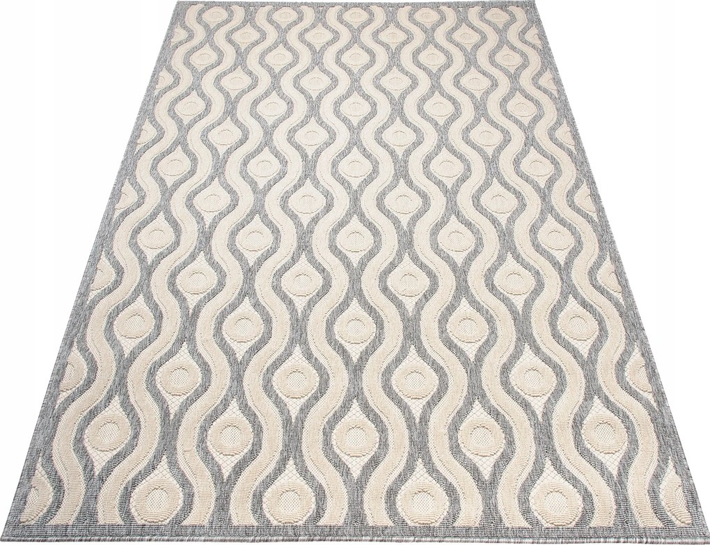 Cansas Zsinóros szőnyeg 200x300 Outdoor 3D w12