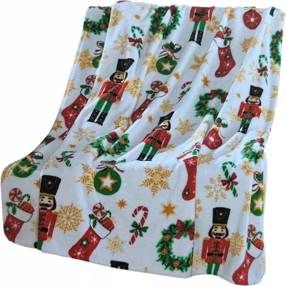 Nagy karácsonyi takaró 150x200 cm Diótörő