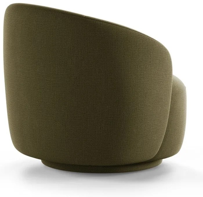 Zöld forgó fotel Letizia – Micadoni