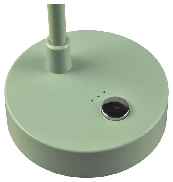 Világoszöld LED szabályozható asztali lámpa (magasság 28 cm) Lenny – Trio