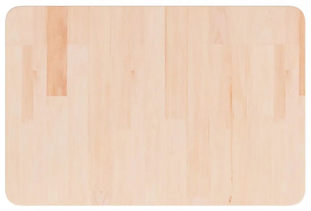 kezeletlen tömör fa fürdőszobai pult 60x40x2,5 cm