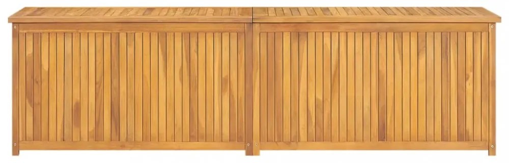 tömör tíkfa kerti láda 200 x 50 x 55 cm