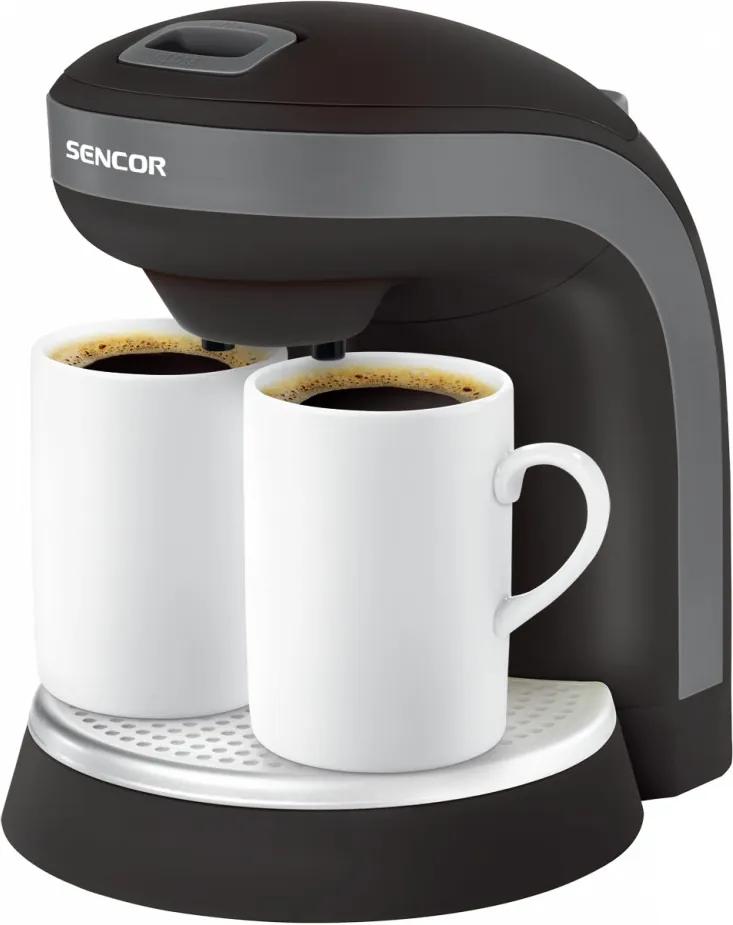 Sencor SCE 2000BK kávéfőző, 2 db ajándék bögrével