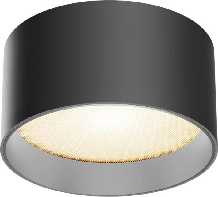 MAYTONI C089CL-15W3K-B VEGA Hengeres Mennyezeti Lámpa Fekete LED IP20