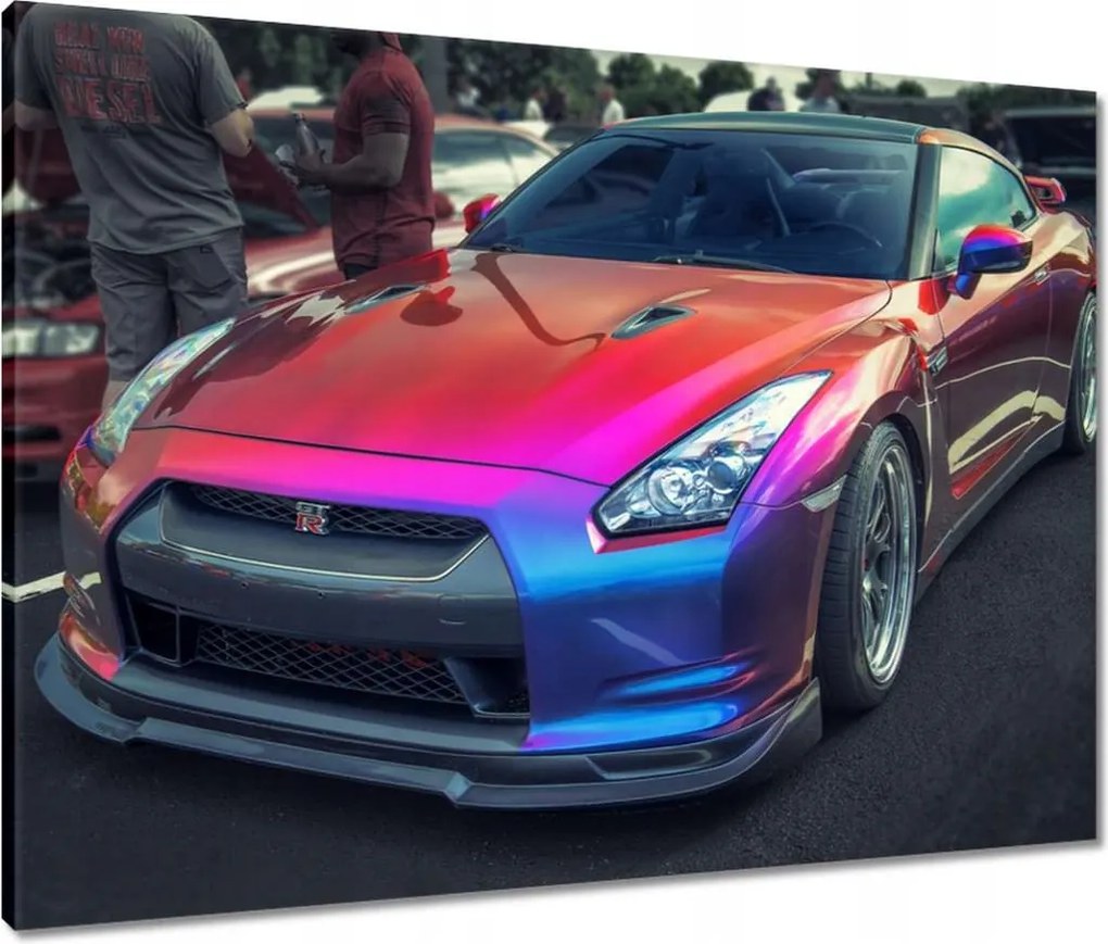 Vászonkép 80x60 Nissan Gtr Autó