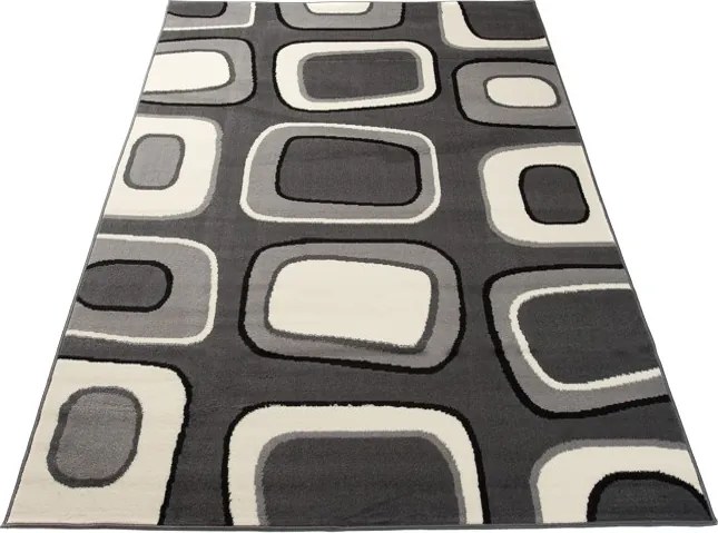 Szőnyeg 180x250 Színes Plüss Szőnyeg Bcf t965dgr