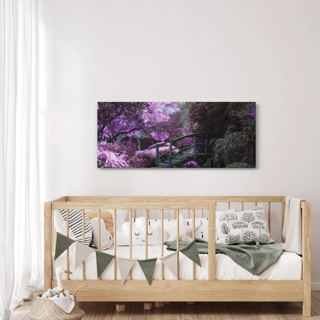 Kép - Misztikus kert (120x50 cm)