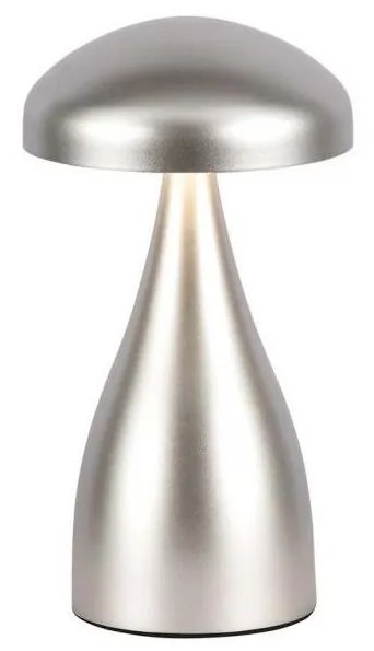 V-Tac LED Dimmelhető Asztali lámpa tölthető LED/1W/5V 3000-6000K 1800 mAh ezüst VT1323