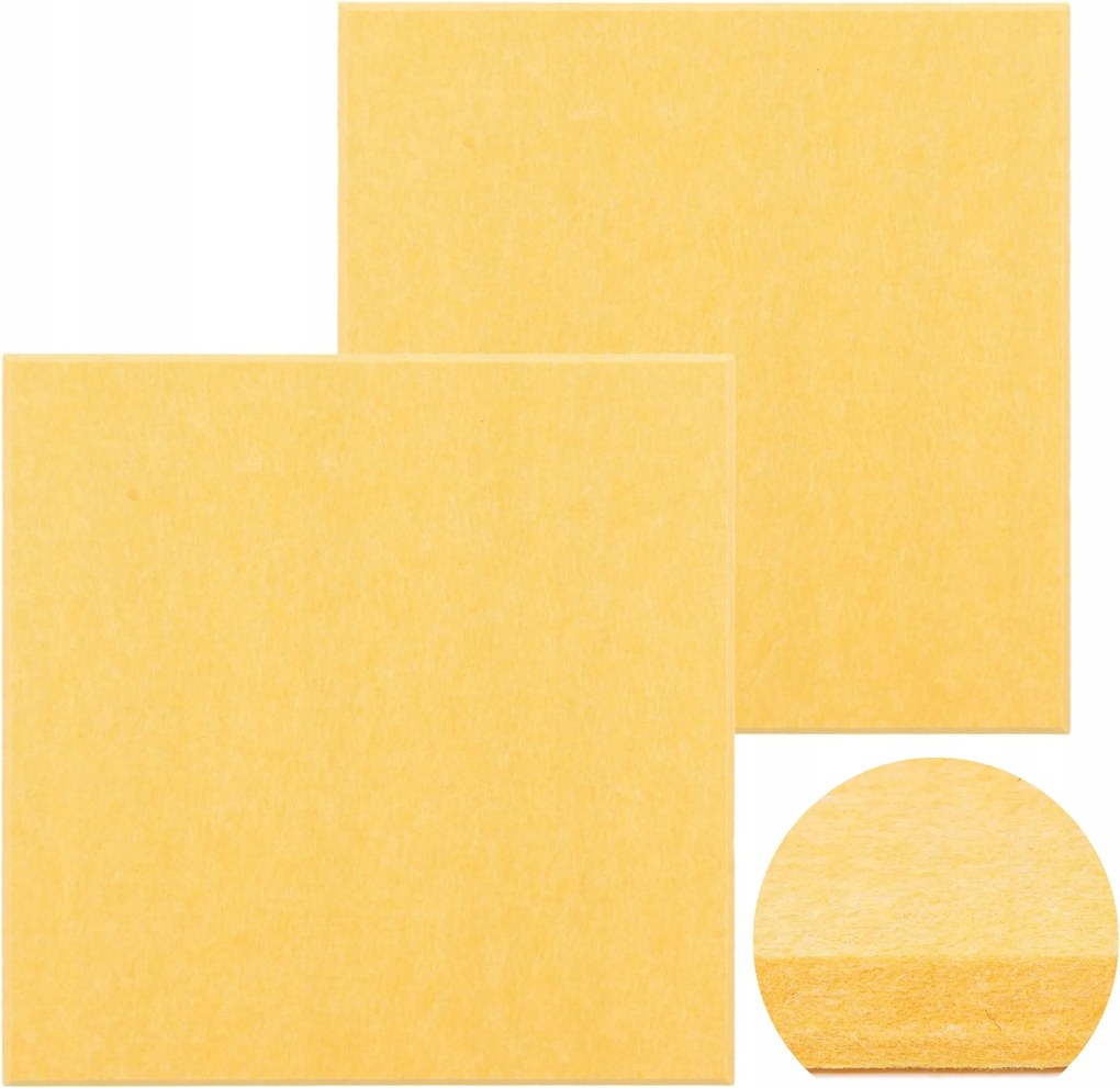 Dekoratív Filc Falpanelek 2db Akusztikus 3D Hangszigetelő 40x40cm