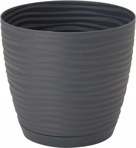 Virágtartó állvány Műanyag Acél Kék 19 cm x 19 cm x 17,3 cm