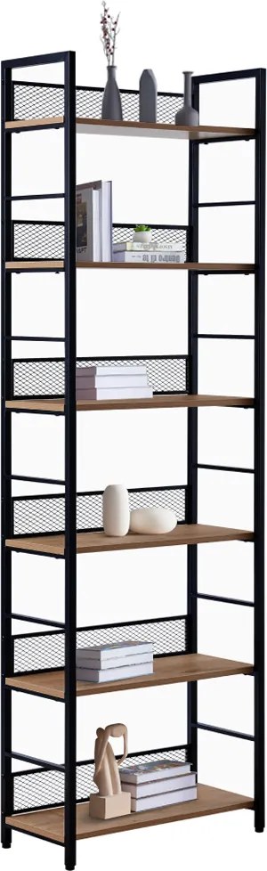 Polcállvány, fekete/tölgy, KELER TYP 3