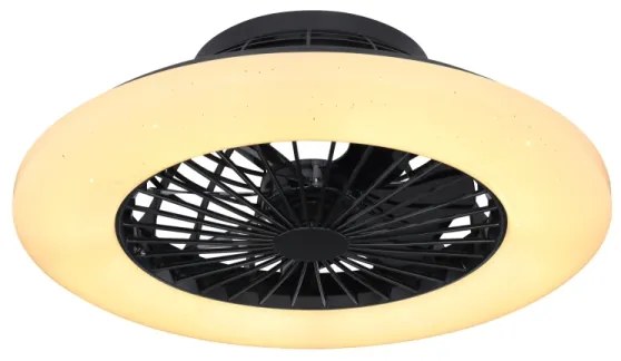 Globo 03628B - LED Dimmelhető mennyezeti lámpa ventilátorral LED/30W/230V + távirányító