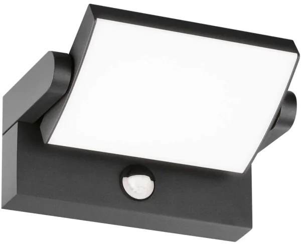 Ideal Lux - LED Kültéri fali lámpa érzékelővel LED/21W/230V antracit