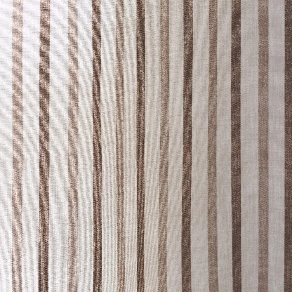 Barna függöny szett 2 db-os 168x229 cm Logan Stripe – Catherine Lansfield