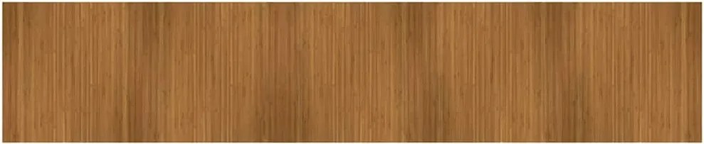 vidaXL négyszögletű barna bambusz szőnyeg 100 x 500 cm