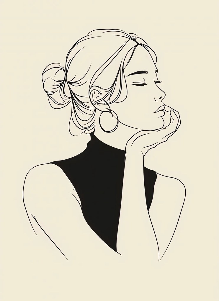 Poszter 40x55cm Elmélkedés