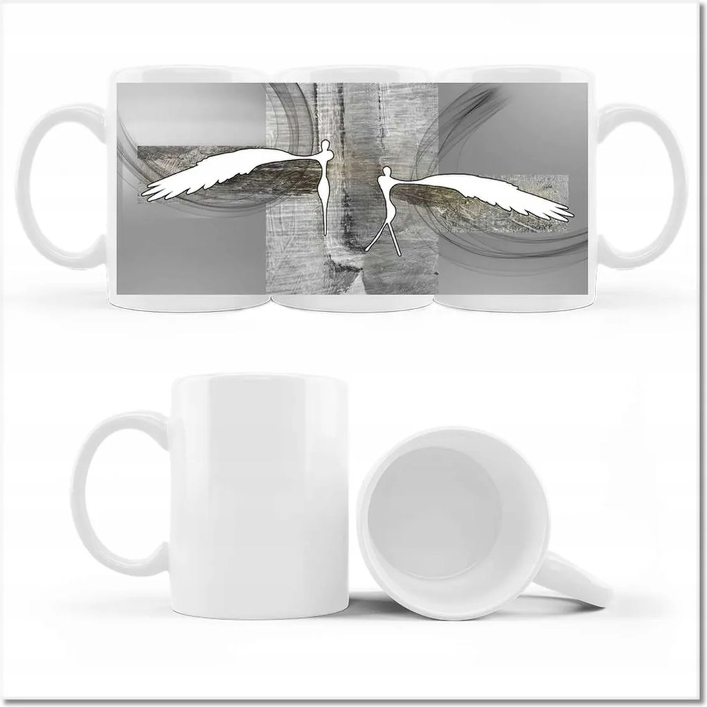 Bögre fényképpel A boldogság angyalai