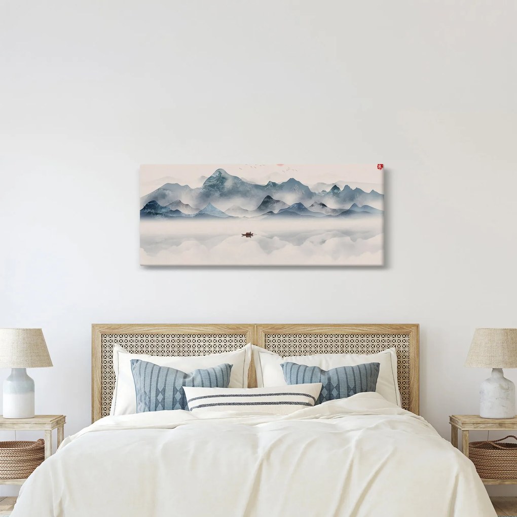 Kép - Kék-hegyi völgy (120x50 cm)