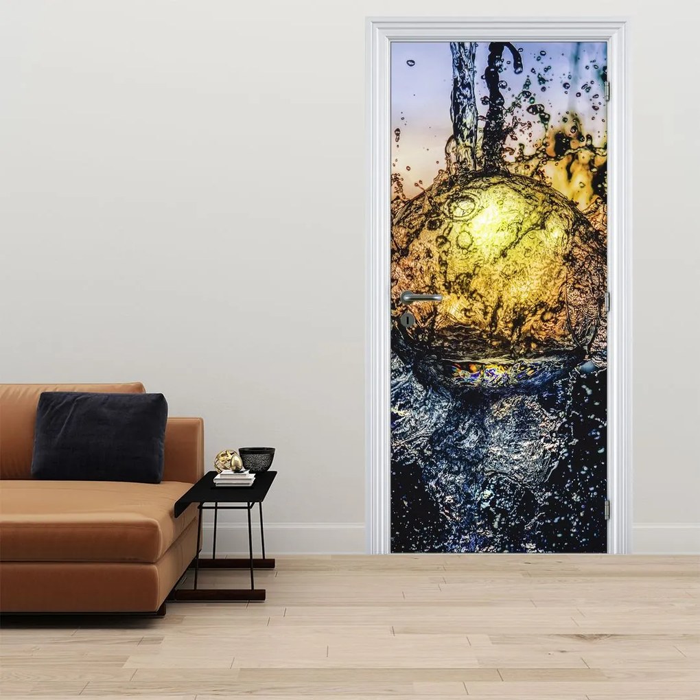 Fotótapéta ajtóra - Víz (95x205cm)