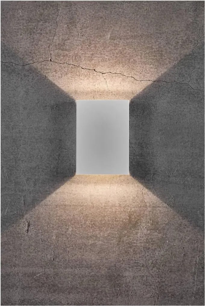 NORDLUX 2019051001 FOLD Modern Kültéri Fali Lámpa Fehér LED IP54