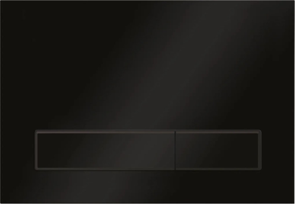 Nyomógomb M08 Műanyag Fekete Matt Trinnity 3/6L.220x150x13
