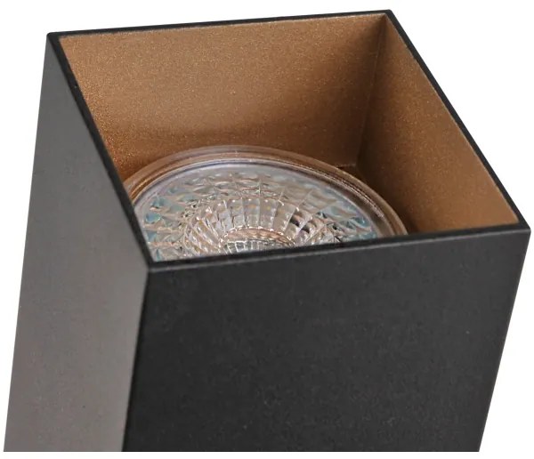 Spotlámpa sínrendszerhez SQUARE 3xGU10/10W/230V + 1 m sín rendszer