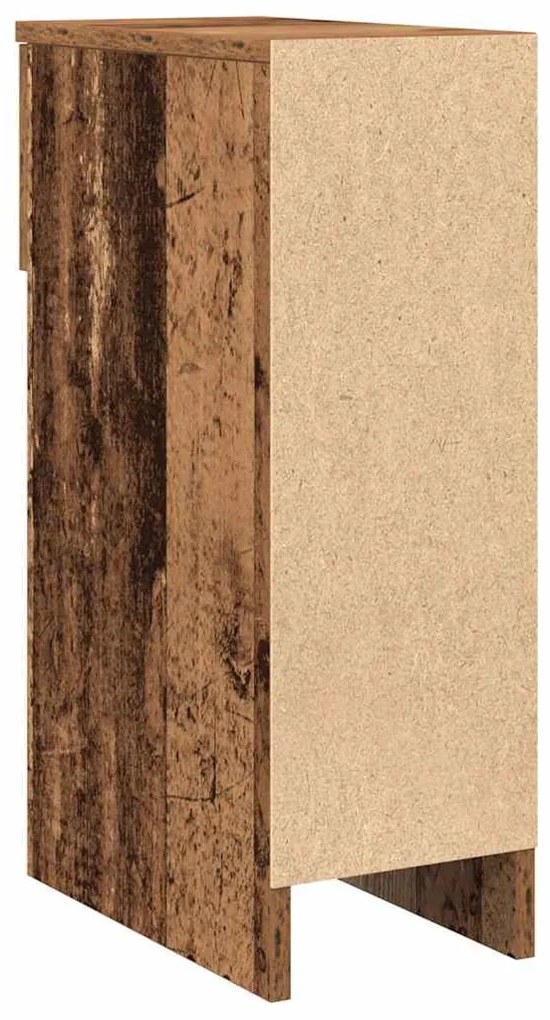 antik fa színű éjjeliszekrény fiókkal 20 x 36 x 60 cm