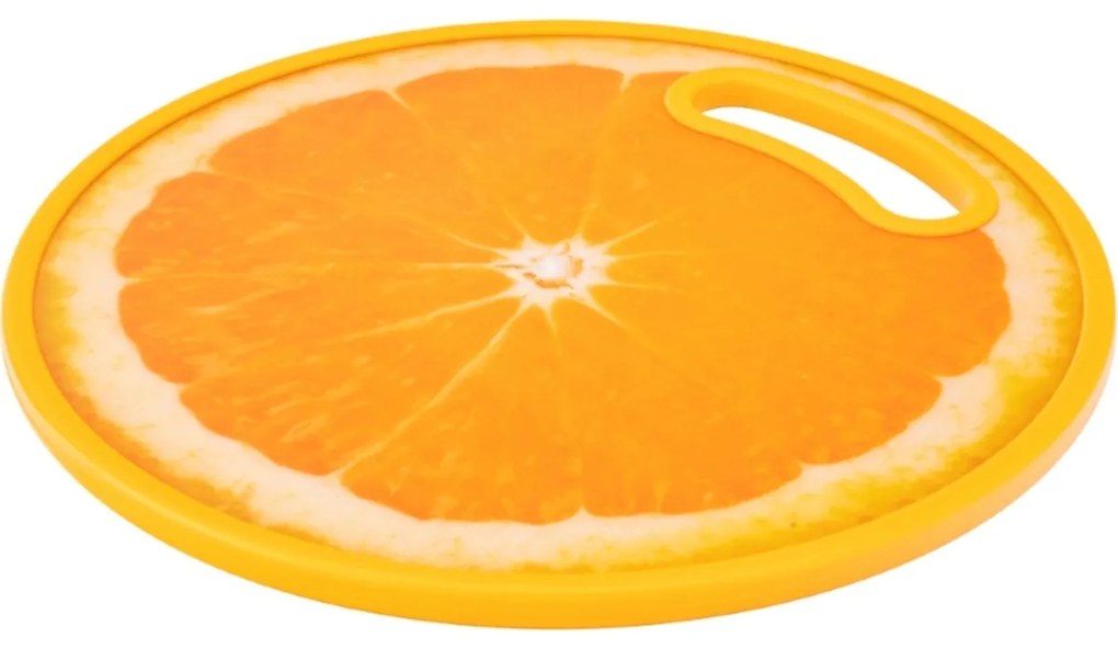 Altom Tropicana narancssárga konyhai vágódeszka,30 cm
