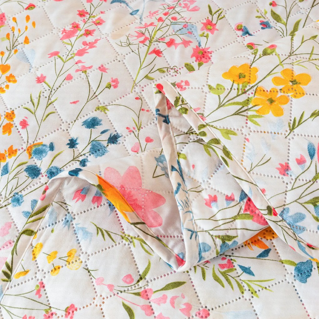 Ágytakaró MILLEFLEUR, színes kivitel Méret: 170 x 210 cm