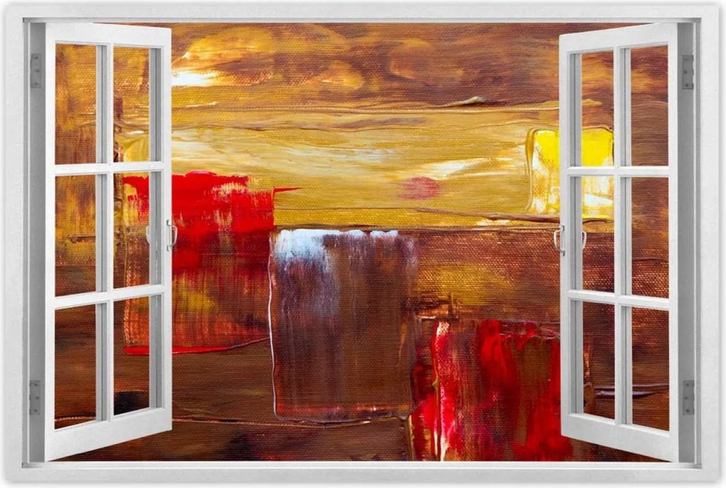 Poszterek 120x80 Absztrakt Gyík