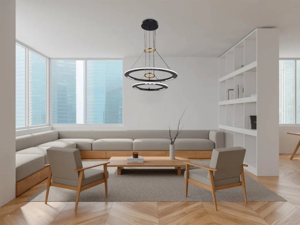 NEDES J7301-B Modern Led Függesztett Lámpa IP20