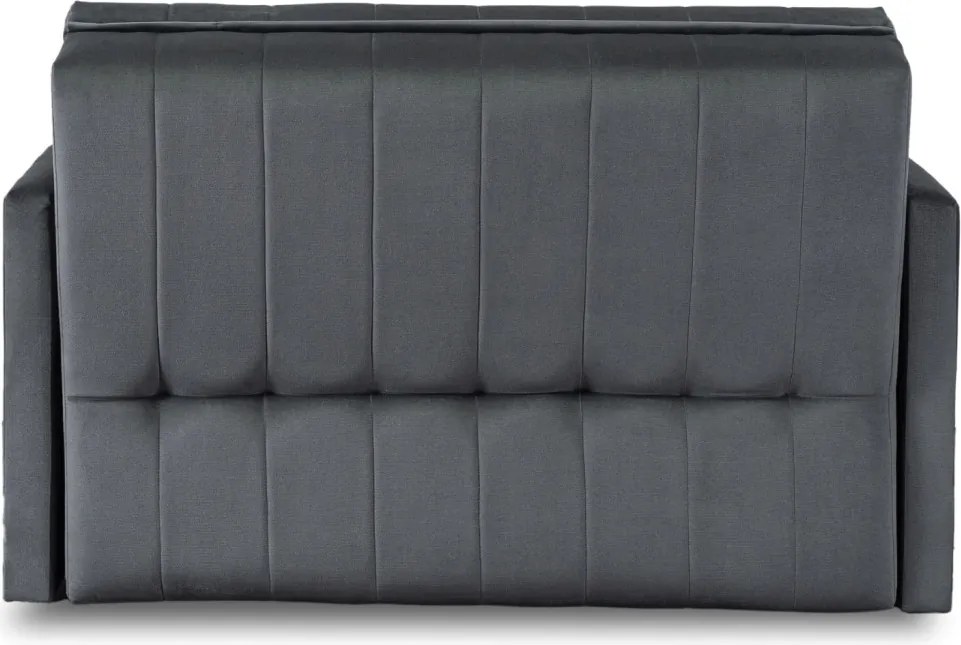 Kétszemélyes ágyazható fotel szürke színben VERO 2