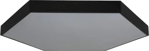 LED mennyezeti lámpatest LED/240W/230V 3000/4000/6500K átm. 120 cm fekete