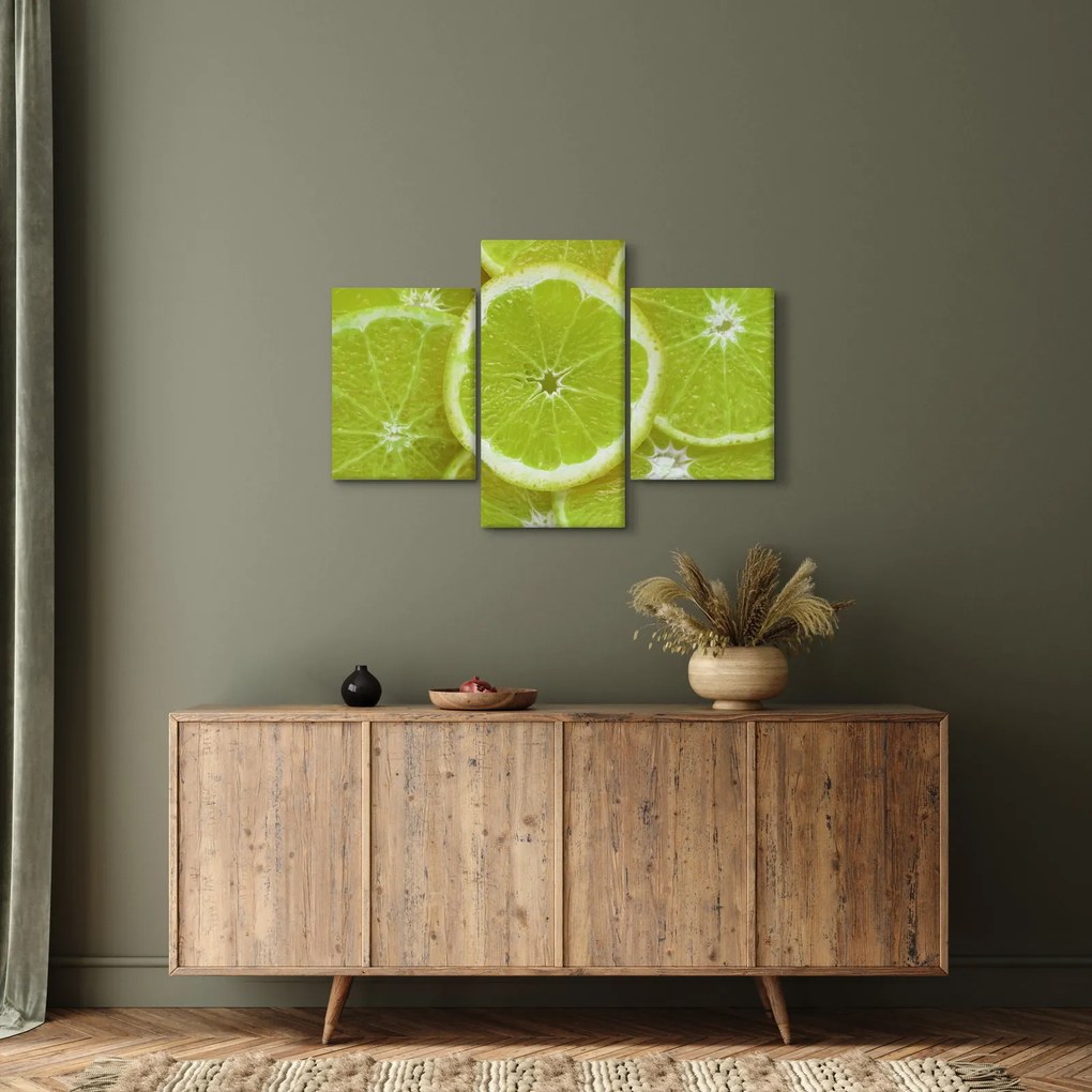 Kép - citrom szelet (90x60 cm)