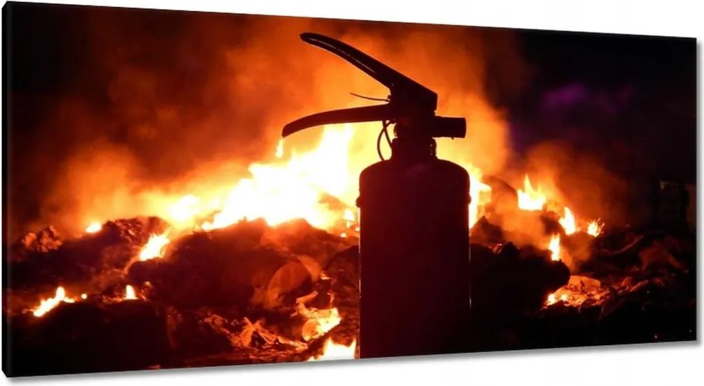 Képek 115x55 Tűzoltó készülék a tűzből