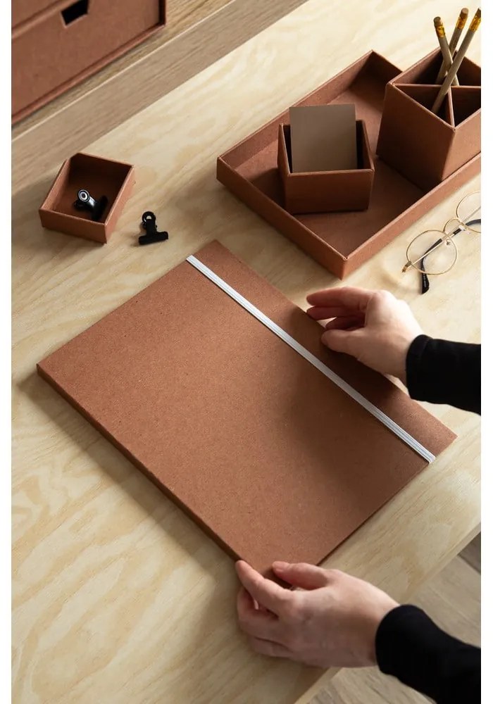 Karton rendszerező dokumentumokhoz Paulina Restore Paper Laminate A4 – Bigso