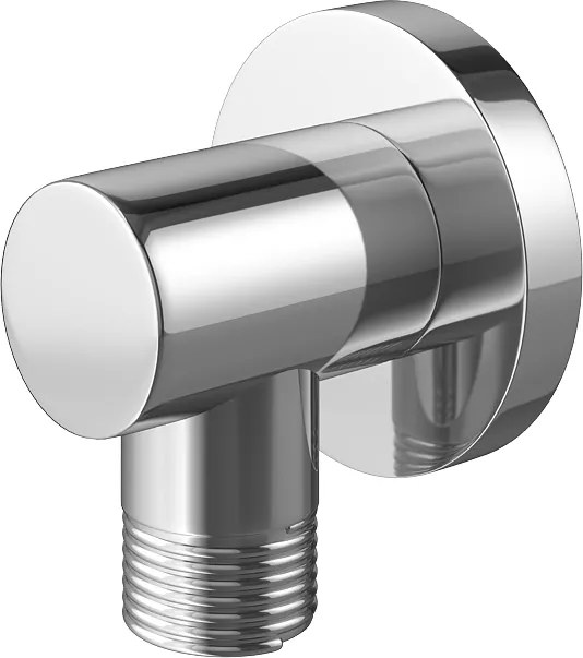 Víz szögcsatlakozó Króm Kohlman QW166M