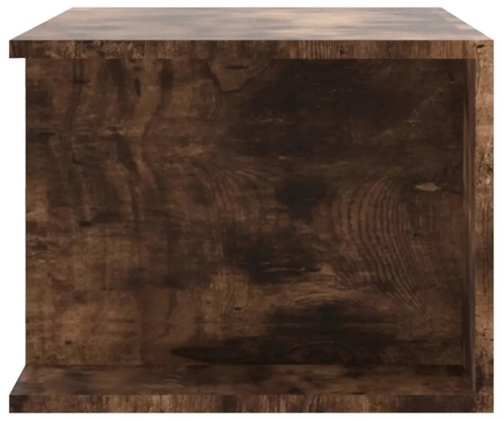 füstös tölgy színű LED-es TV-szekrény 90 x 39 x 30 cm