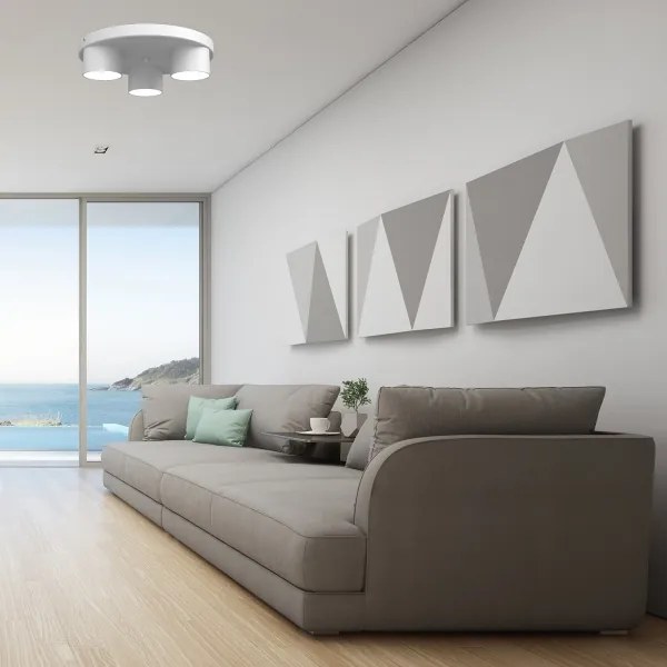 Mennyezeti lámpa DIXIE 3xGX53/11W/230V fehér